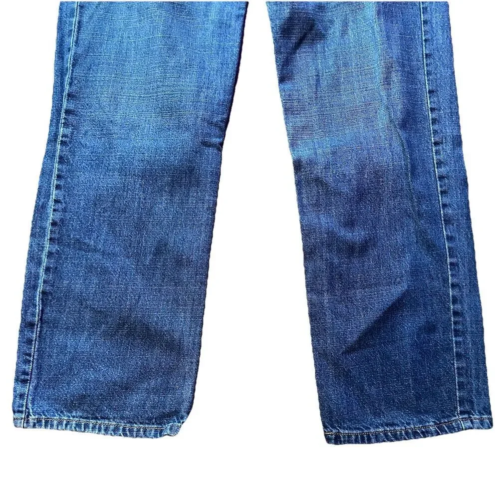 Levi's Signature Relaxed Medium Wash Denim Blue Jeans Men's 36x34